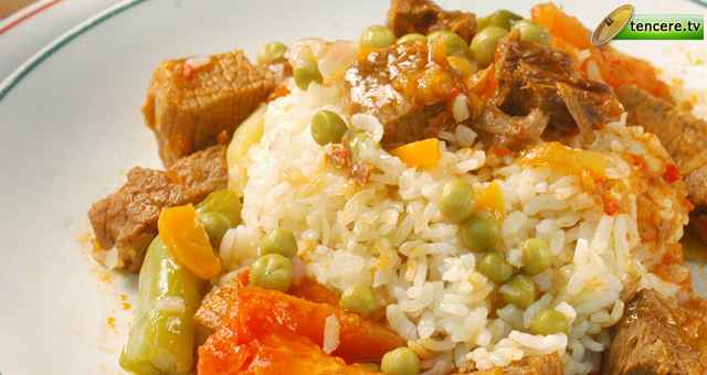 Kebaplı Pilav tarifi