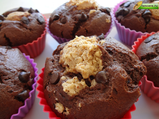 Çikolatalı Fındık Ezmeli Muffin tarifi