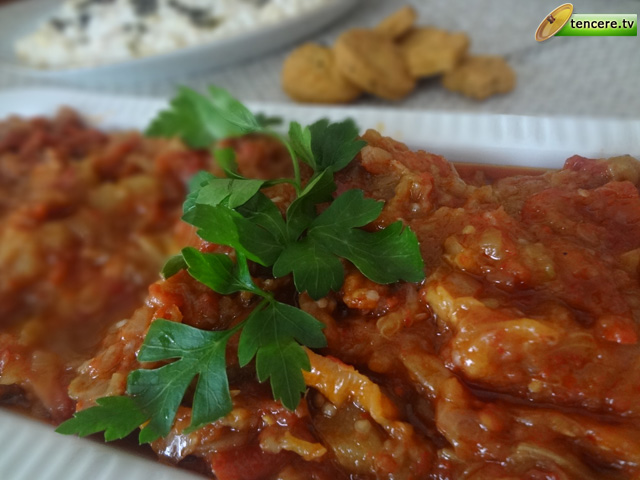 Kuru Biberli Patlıcan Söğürme tarifi