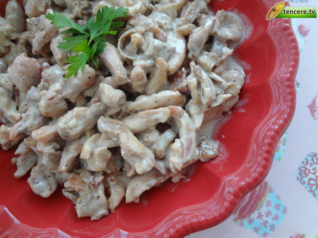 Mantarlı Kremalı Tavuk tarifi
