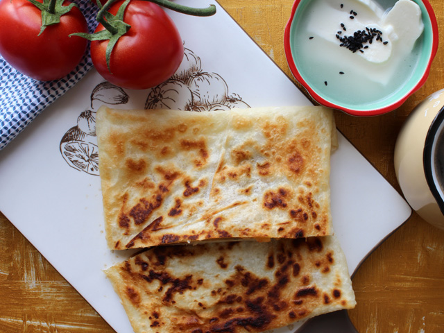 Sebzeli Patatesli Gözleme tarifi