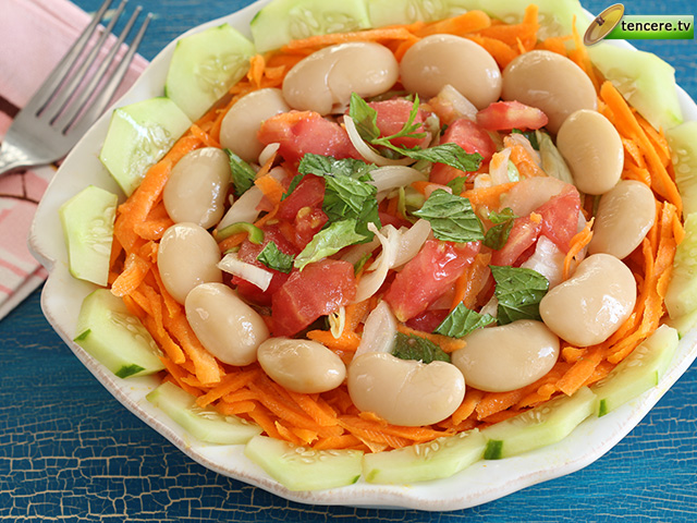 Fasülyeli Şık Salata tarifi