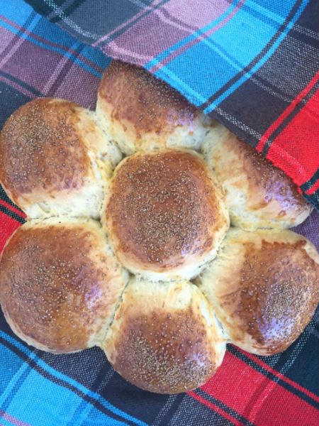 Çiçek Ekmek Yapımı - Resim : 1