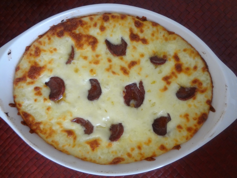 Kaşarlı Sucuklu Patates Püresi - Resim : 4