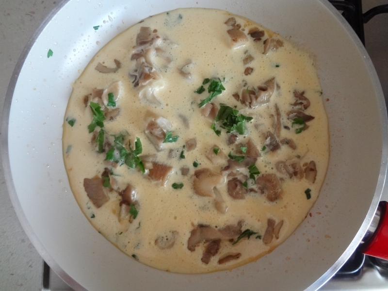Mantarlı Omlet - Resim : 2