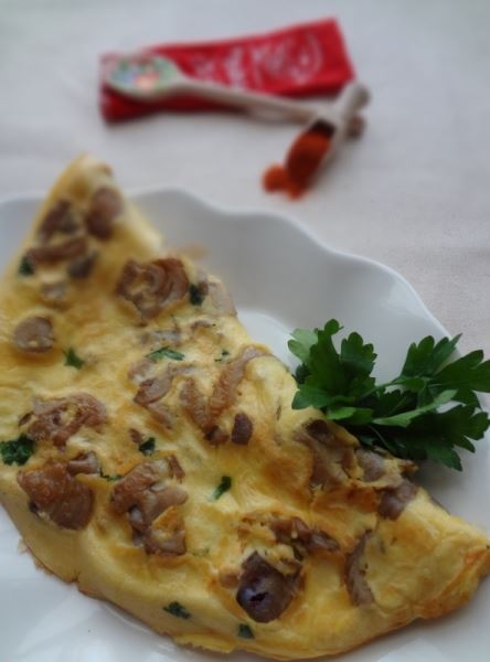 Mantarlı Omlet - Resim : 4