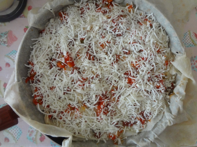 Tavada Pizza Böreği - Resim : 3