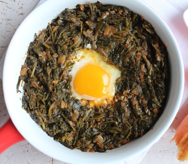 Yumurtalı Gelincik Otu Kavurması - Resim : 4